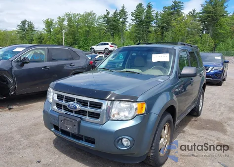 2012 Ford Escape Xlt z USA, uszkodzony, nr VIN 1FMCU9D7XCKB60341